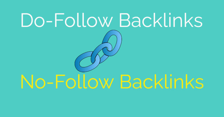 do-follow and nofollow backlinks